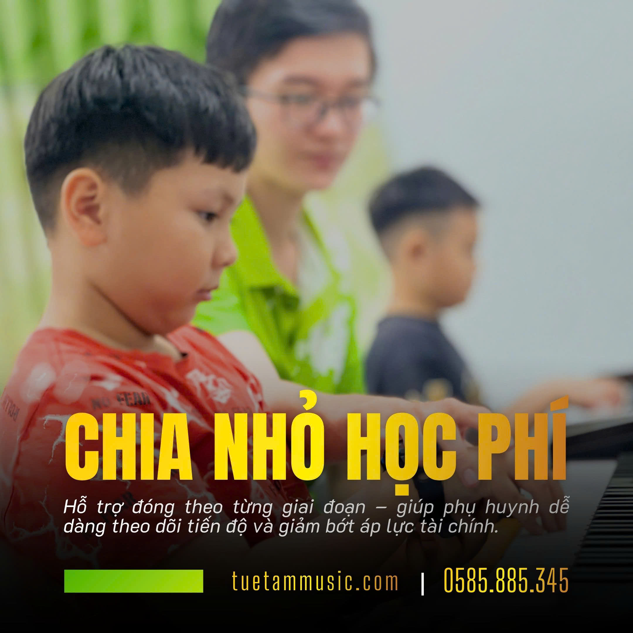 lớp học piano tại tây ninh