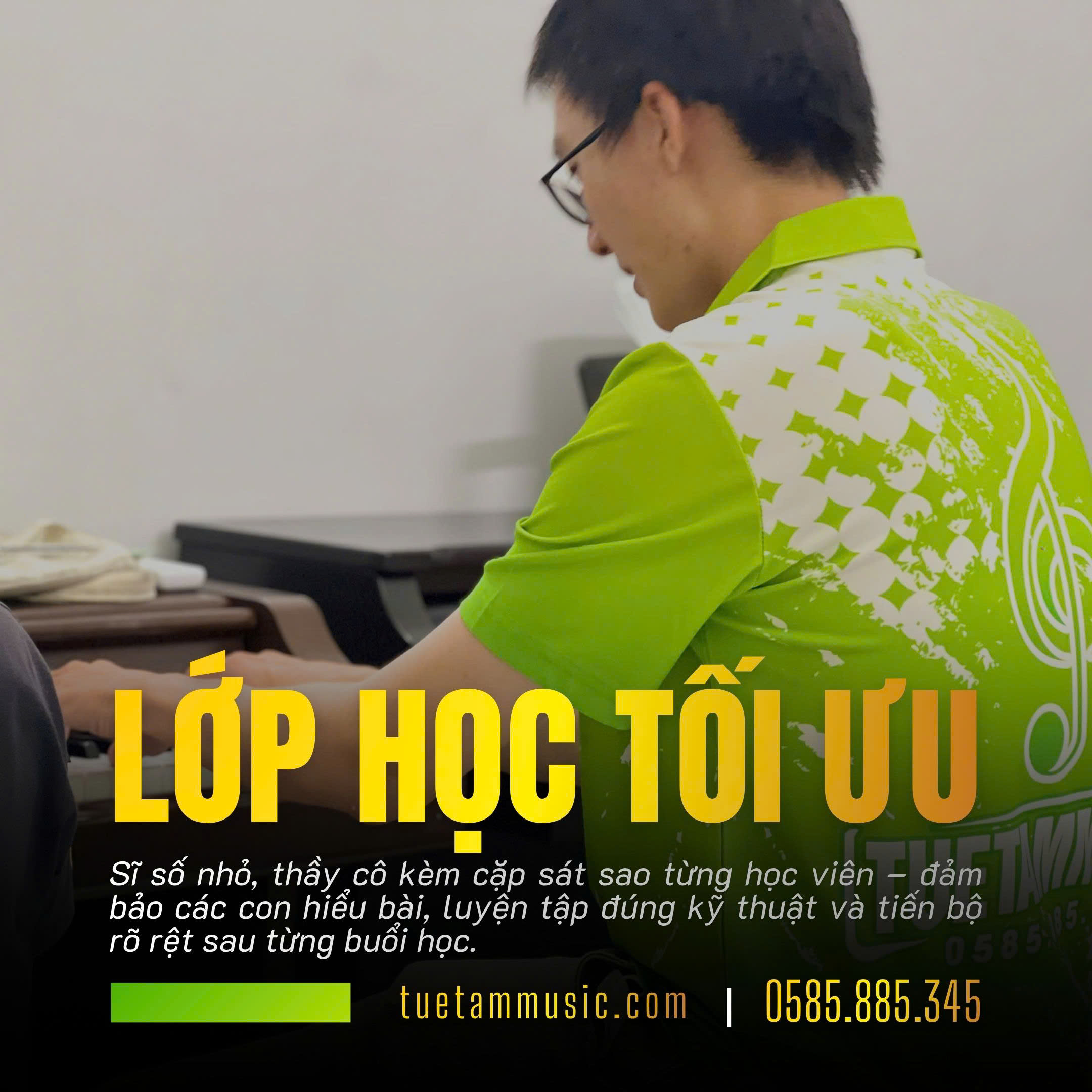 lớp học piano tại tây ninh