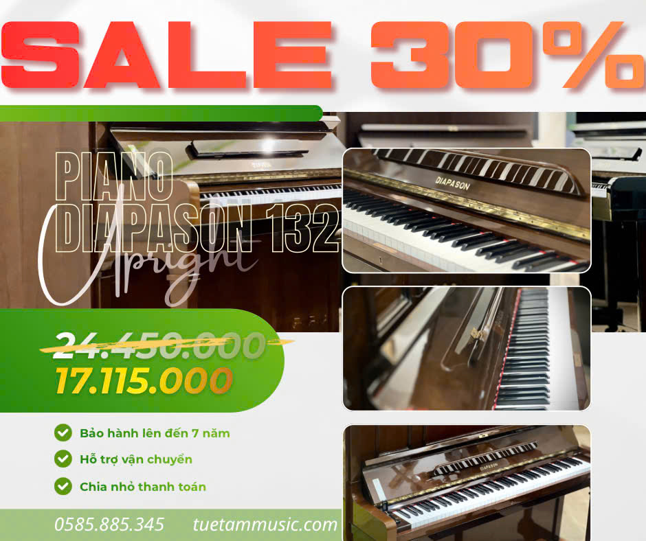 Piano cơ Diapason 132