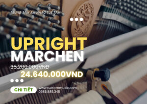 Piano cơ đồng loạt giảm giá mùa tựu trường tại Tuệ Tâm