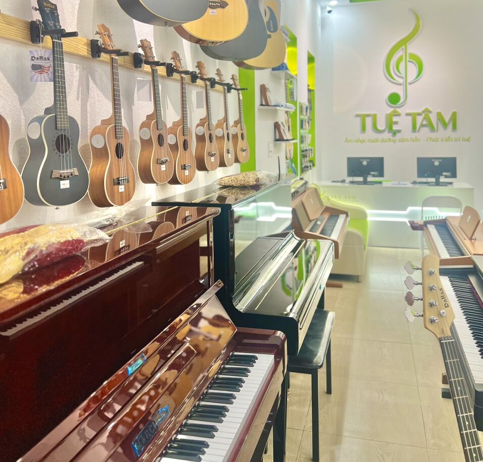 Học Piano ở Long An - Trung tâm Âm nhạc Tuệ Tâm