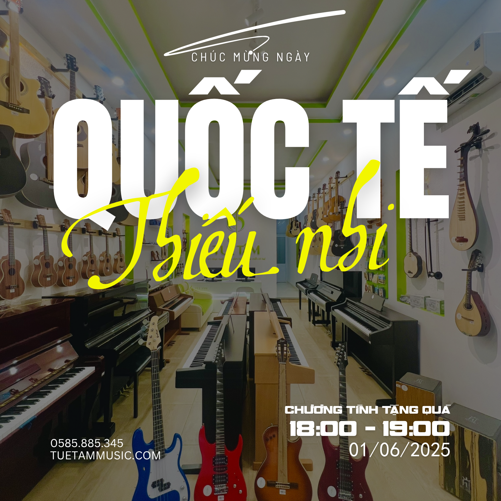 Trung tâm Âm nhạc Tuệ Tâm chúc mừng ngày Quốc tế Thiêu nhi Trung tâm Âm nhạc Tuệ Tâm chúc mừng ngày Quốc tế Thiêu nhi