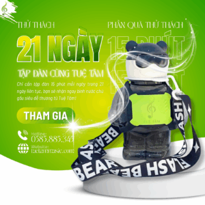 Học viên tham gia thử thách 21 ngày tập đàn cùng Tuệ Tâm vui vẻ luyện tập mỗi ngày.