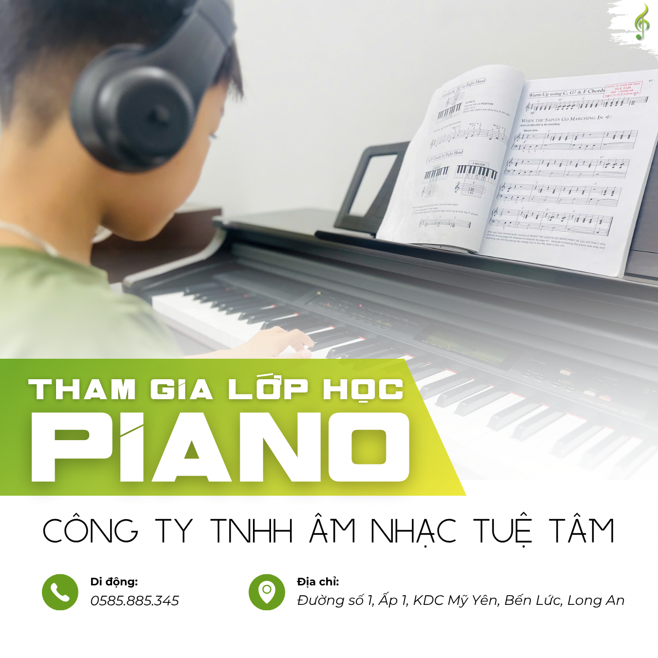 Ưu đãi học phí âm nhạc tại Tây Ninh