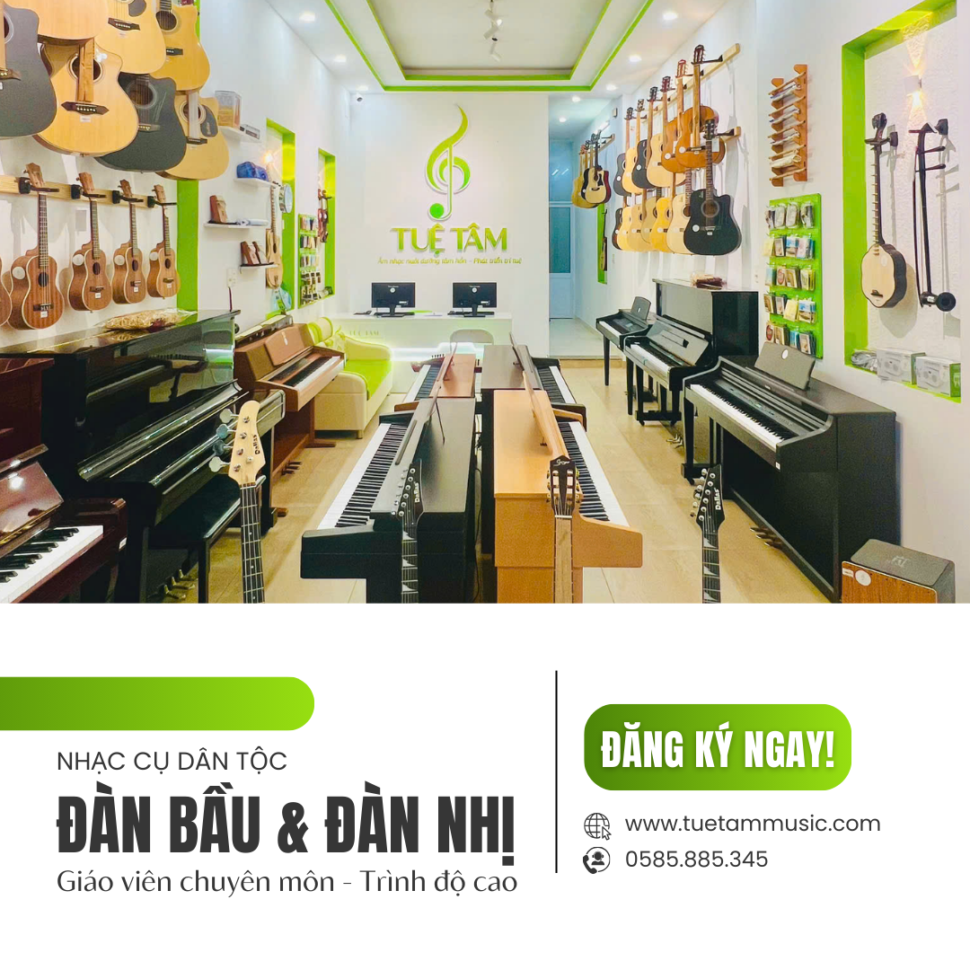 Lớp học piano nhóm tại Trung tâm Âm nhạc Tuệ Tâm