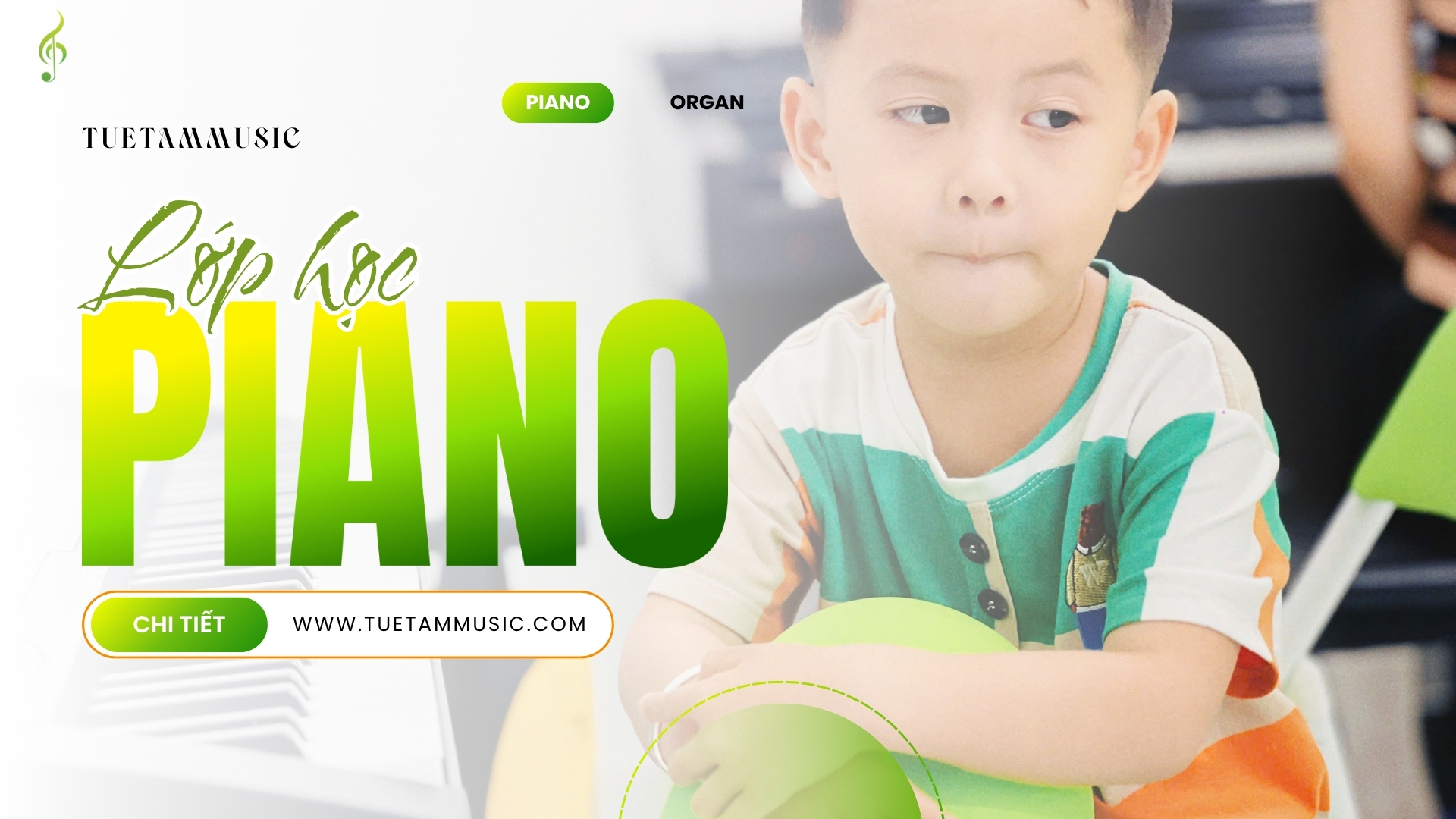 Học Piano giá ưu đãi mùa Quốc khánh tại Tây Ninh