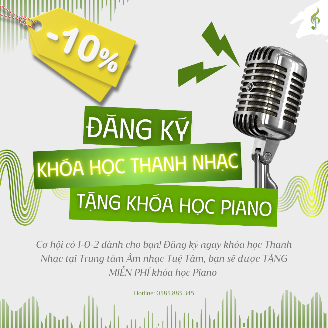 Lớp học thanh nhạc tại Tây Ninh dành cho mọi độ tuổi