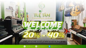 Giảm giá nhạc cụ tháng 8 tại Tây Ninh