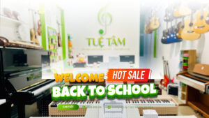 Piano giảm giá mùa tựu trường