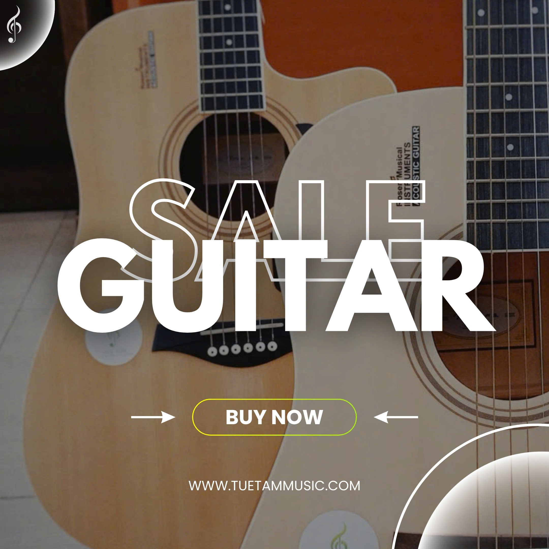 Giảm giá Guitar cực sốc mừng Quốc khánh