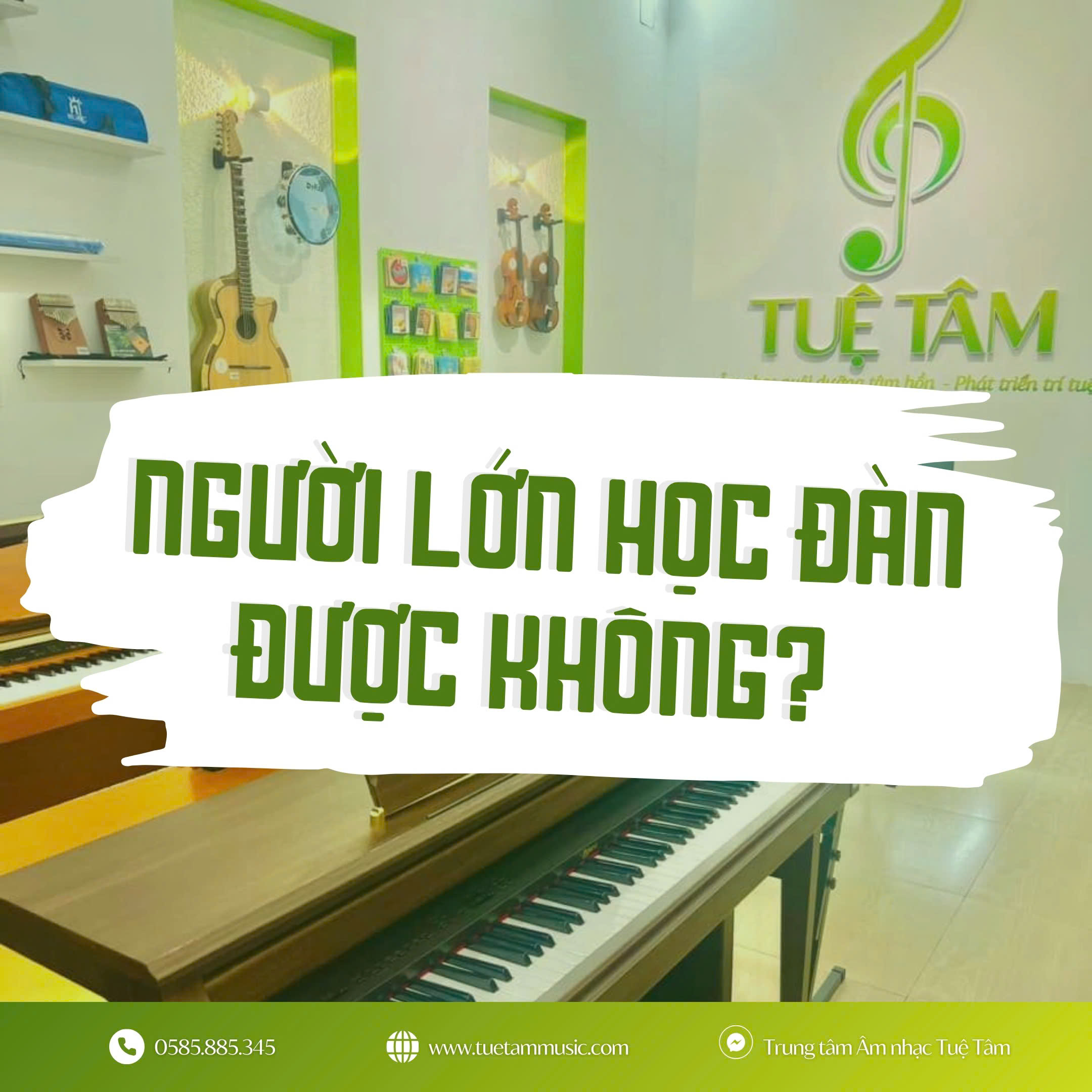 Lớp dạy nhạc cho người lớn tại Tây Ninh