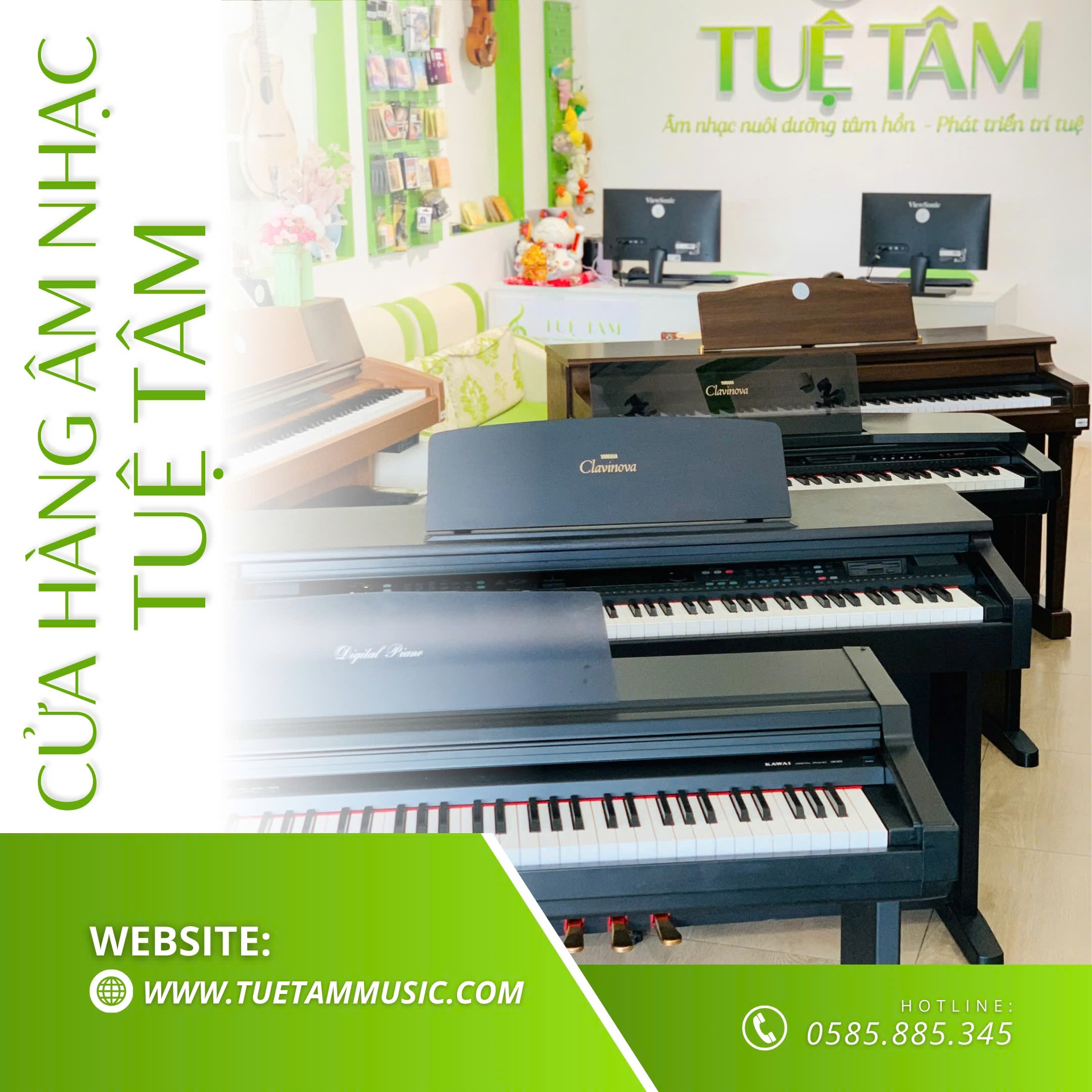 Cửa hàng nhạc cụ giá rẻ tại Tây Ninh
