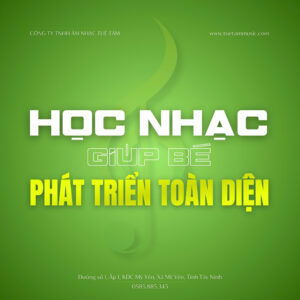 Lợi ích học nhạc cho trẻ em