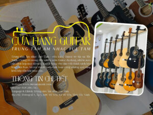 Cửa hàng Guitar giá rẻ tại Tây Ninh