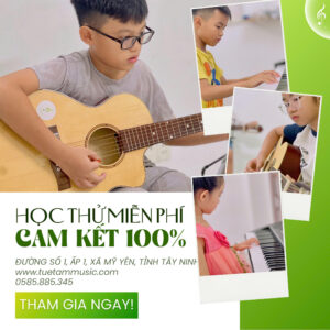 Học Guitar miễn phí tại Tây Ninh