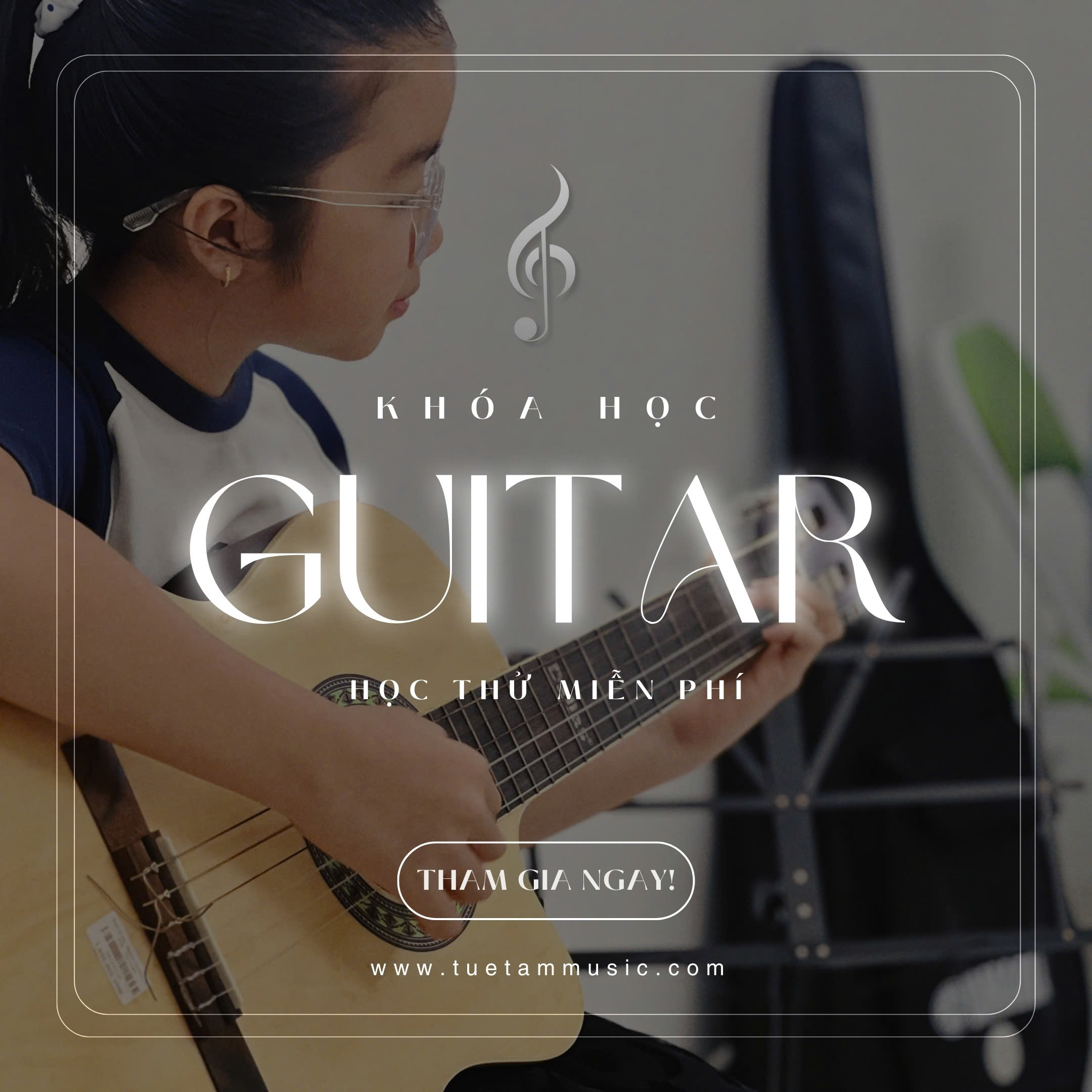 Khóa học Guitar thiếu nhi tại Tây Ninh