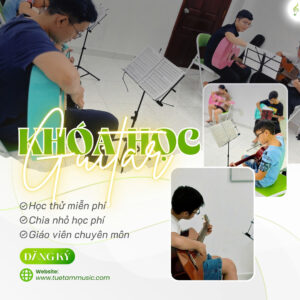 lớp Guitar cơ bản và nâng cao tại Tây Ninh