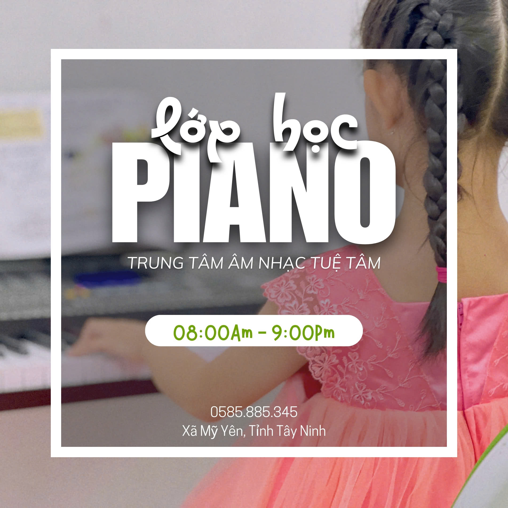 Học Piano cấp tốc ở Tây Ninh