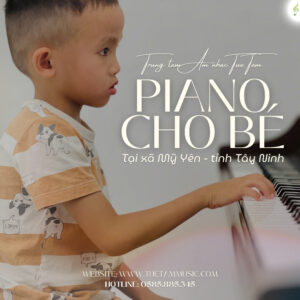 Khóa học Piano đệm hát cho bé tại Tây Ninh