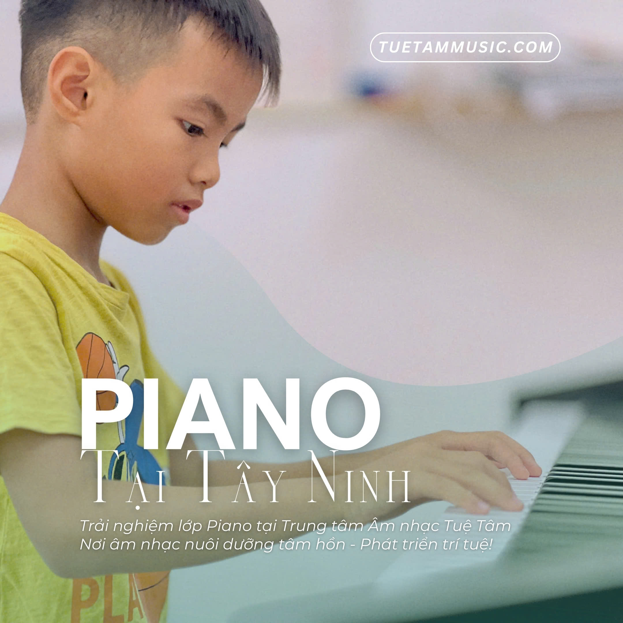Khóa học Piano đệm hát cho bé tại Tây Ninh