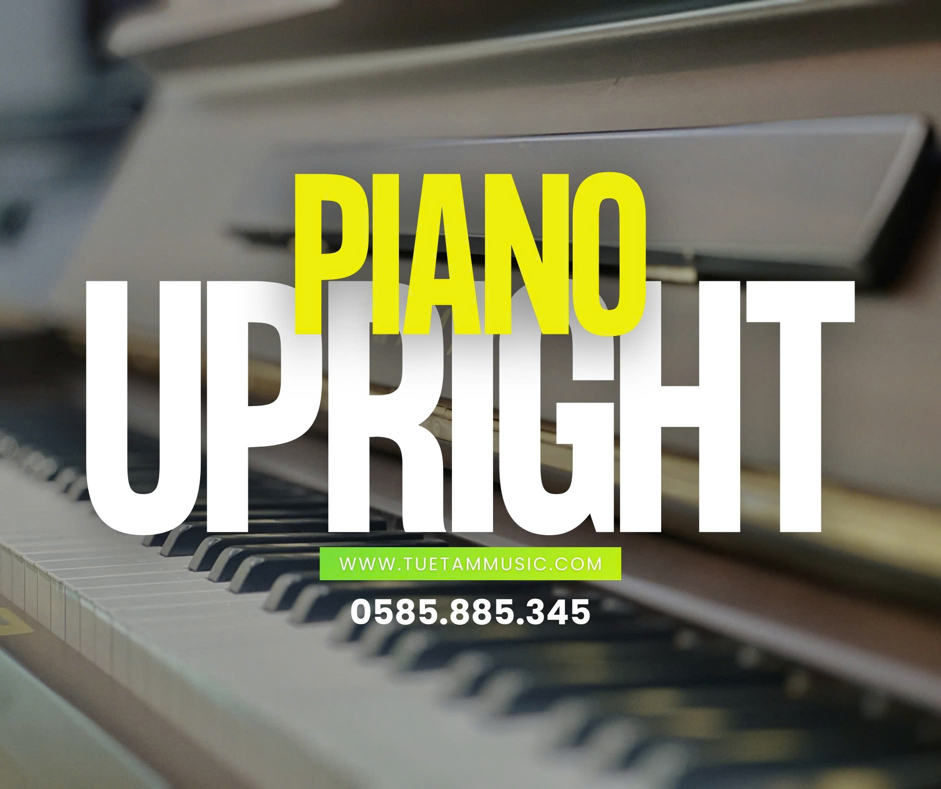 Cửa hàng piano cơ Kawai tại Tây Ninh