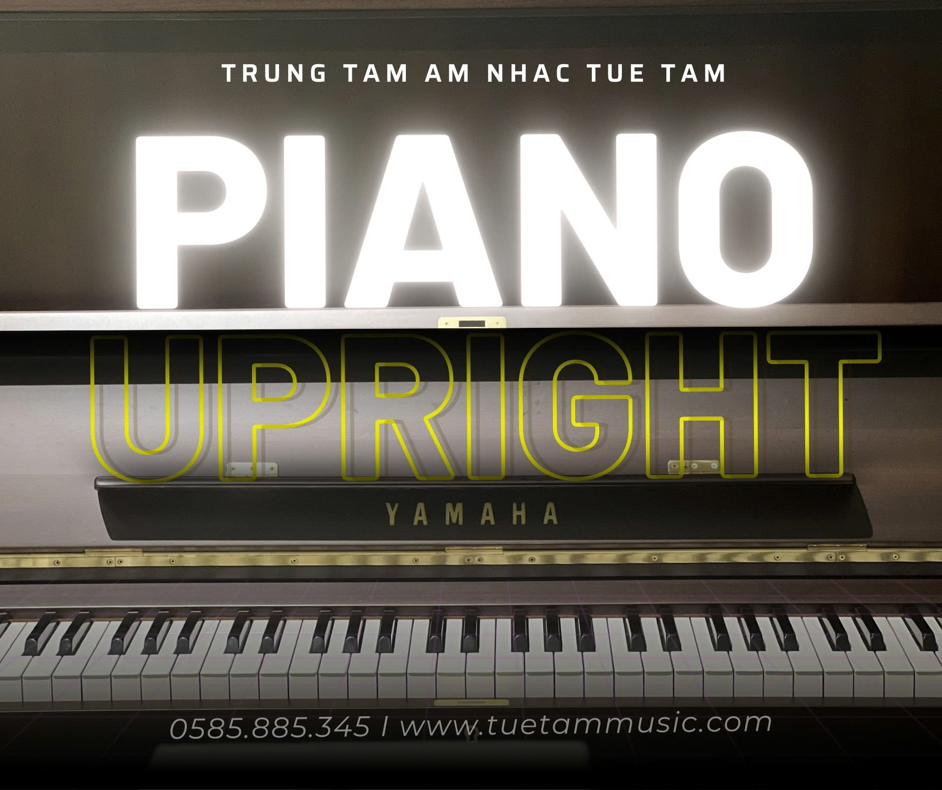 Cửa hàng piano cơ Kawai tại Tây Ninh