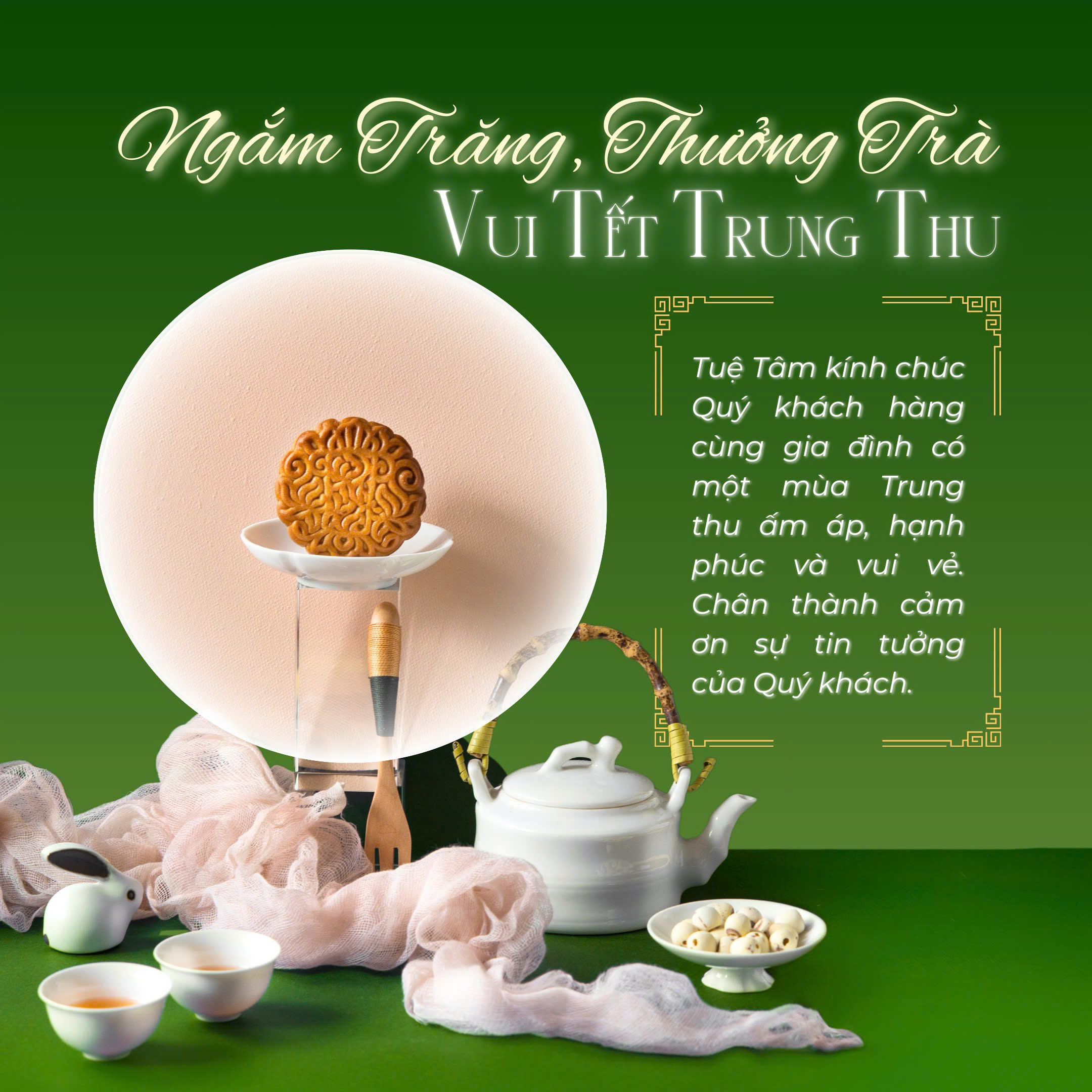 Vui Tết Trung thu 2025 cùng Tuệ Tâm