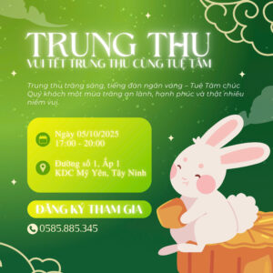 Vui Tết Trung thu 2025 cùng Tuệ Tâm