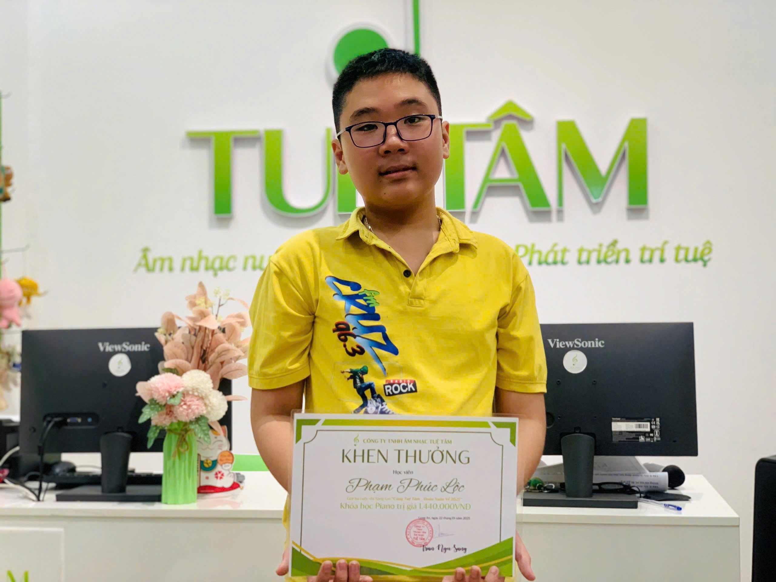Lớp học nhạc thiếu nhi tại Tây Ninh