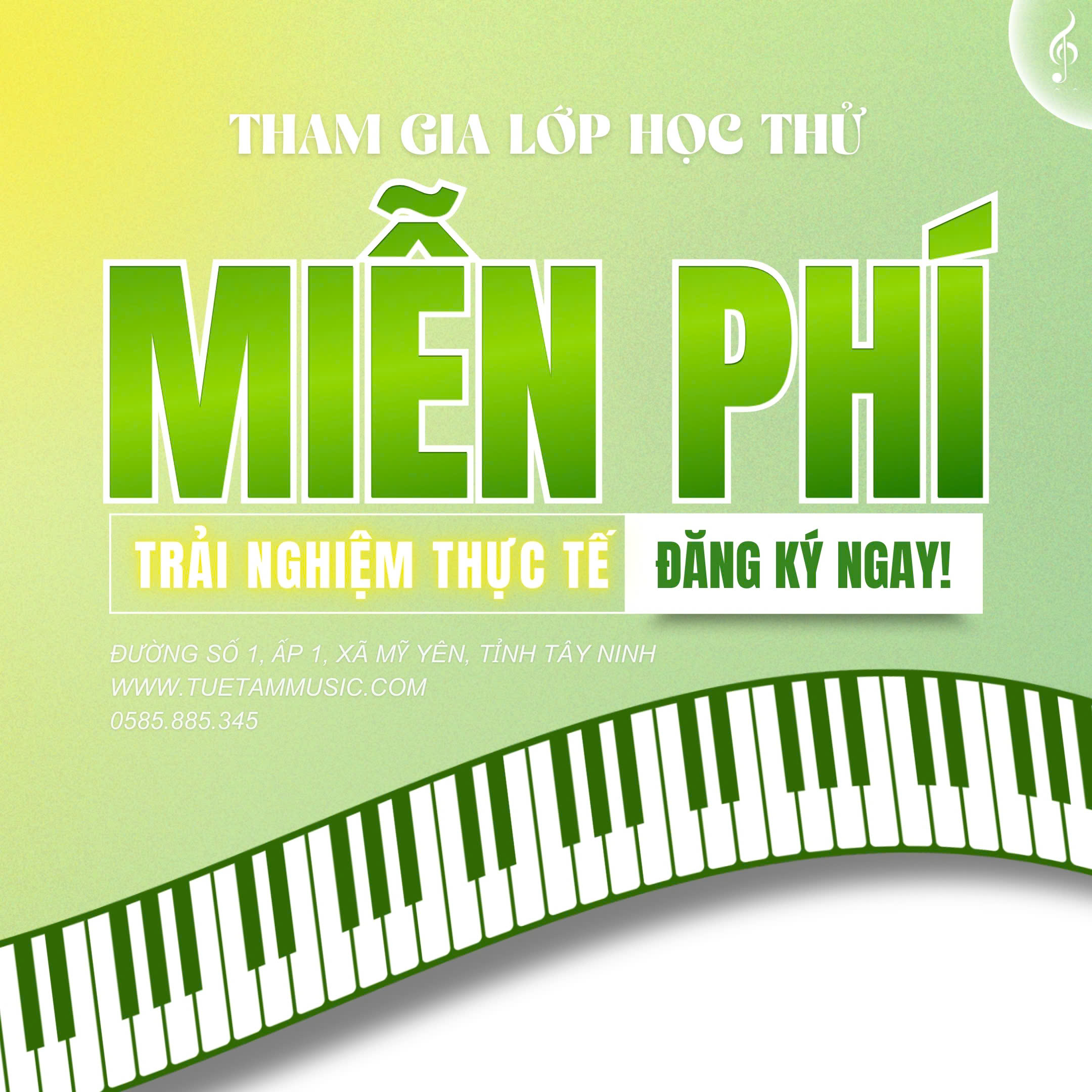 Học nhạc miễn phí tại Tây Ninh
