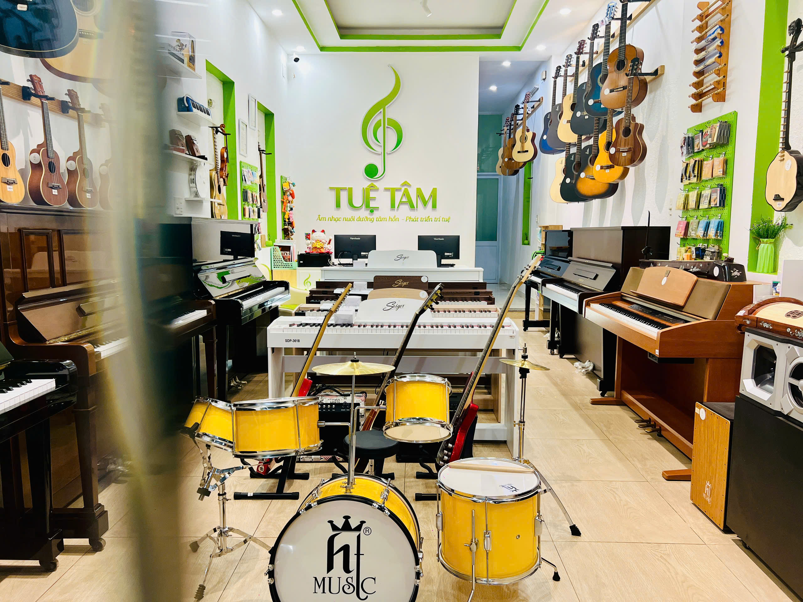 trung tâm dạy nhạc tại Long An