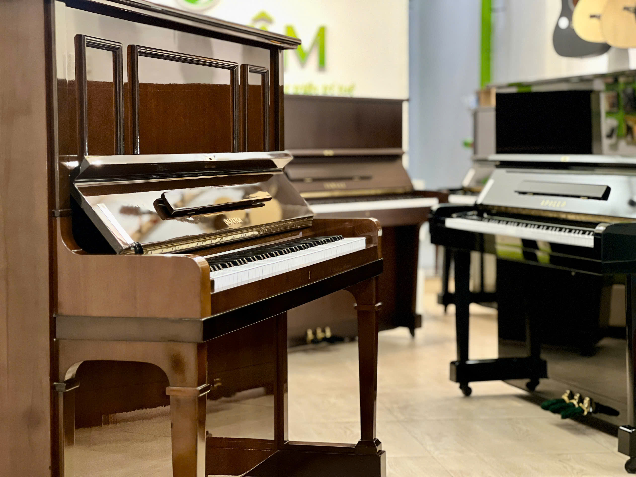 Đàn piano cơ Diapason tại Tây Ninh