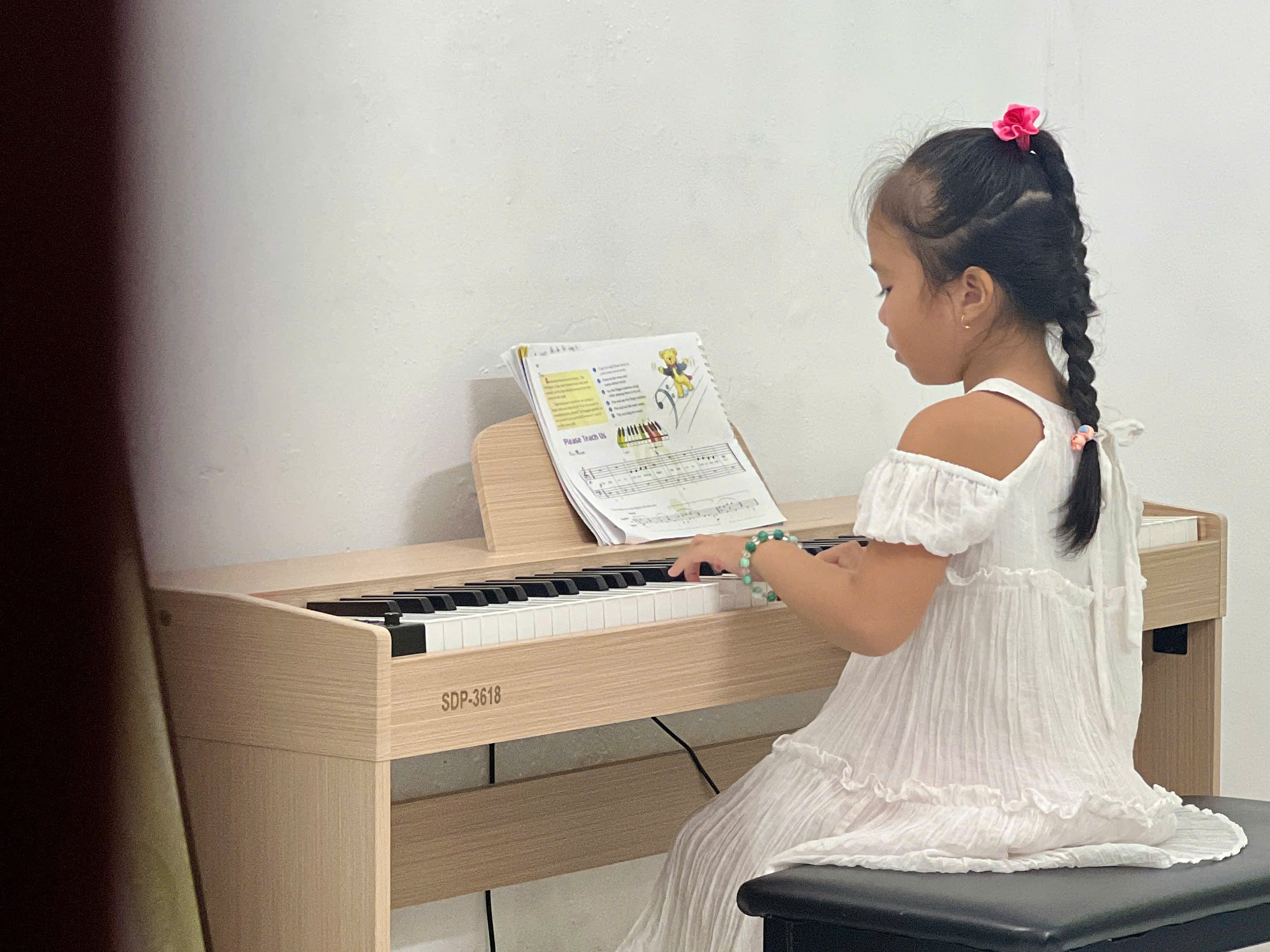 Khóa học Piano cho bé tại Long An