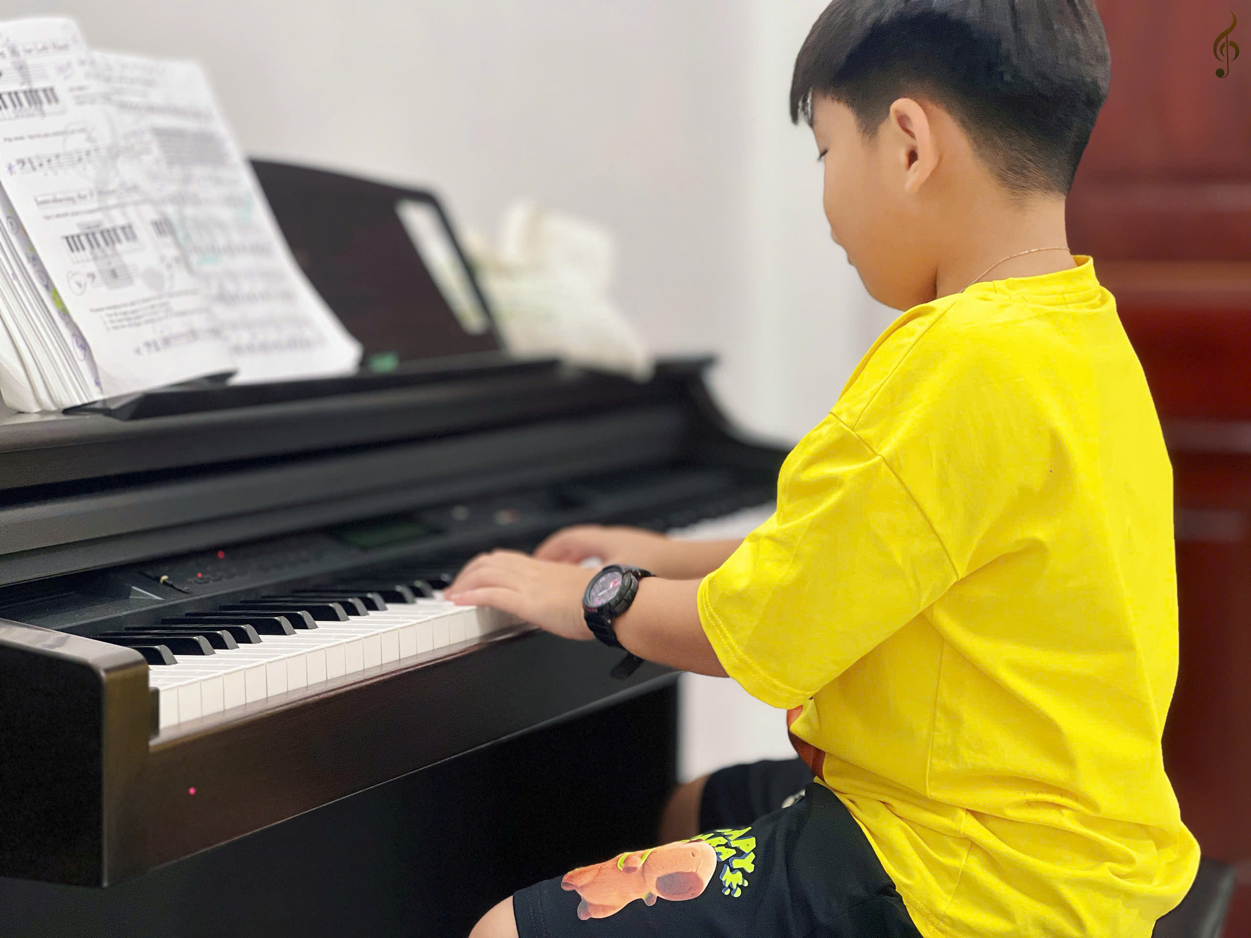 Dạy piano cho bé ở Long An