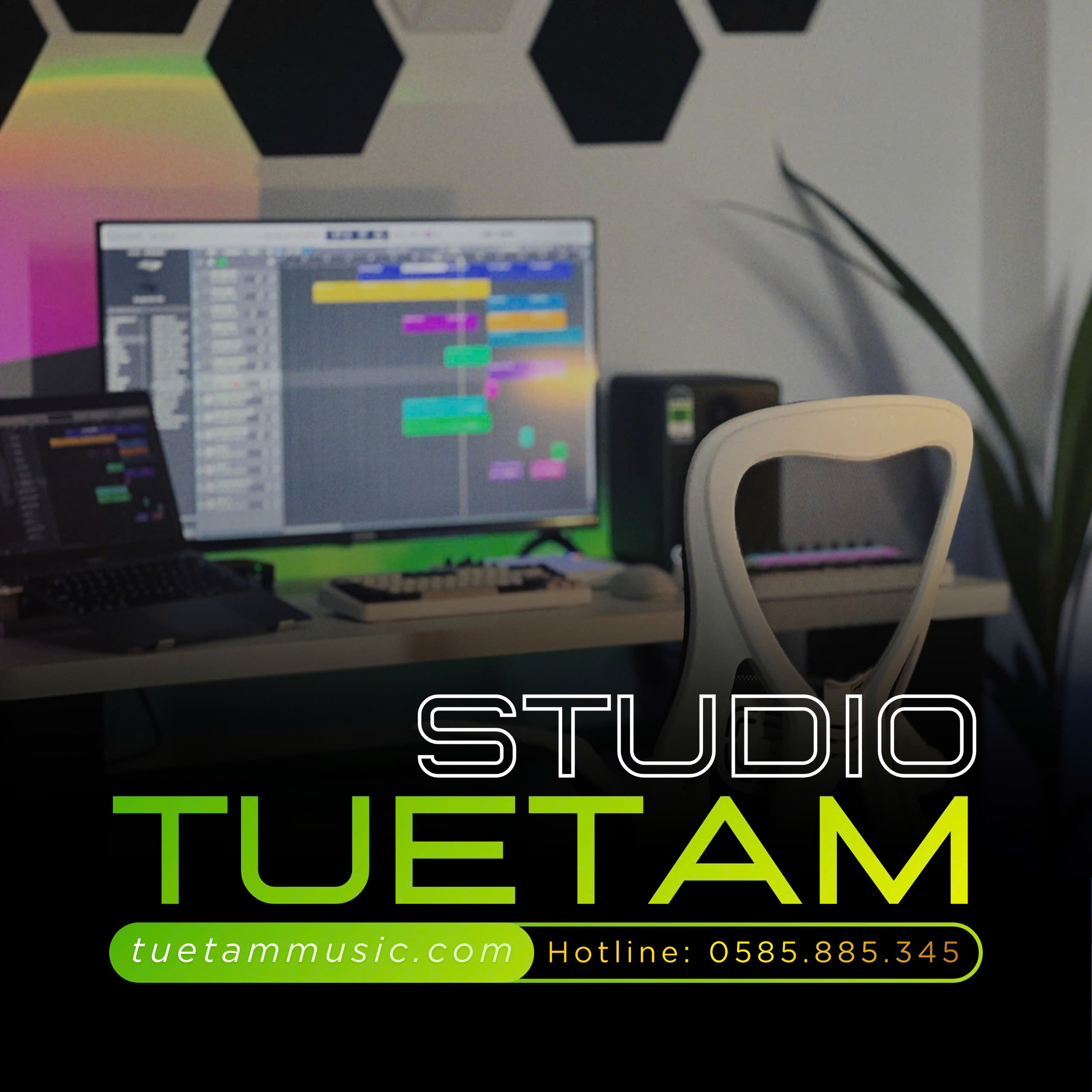 Studio thu âm tại Tây Ninh