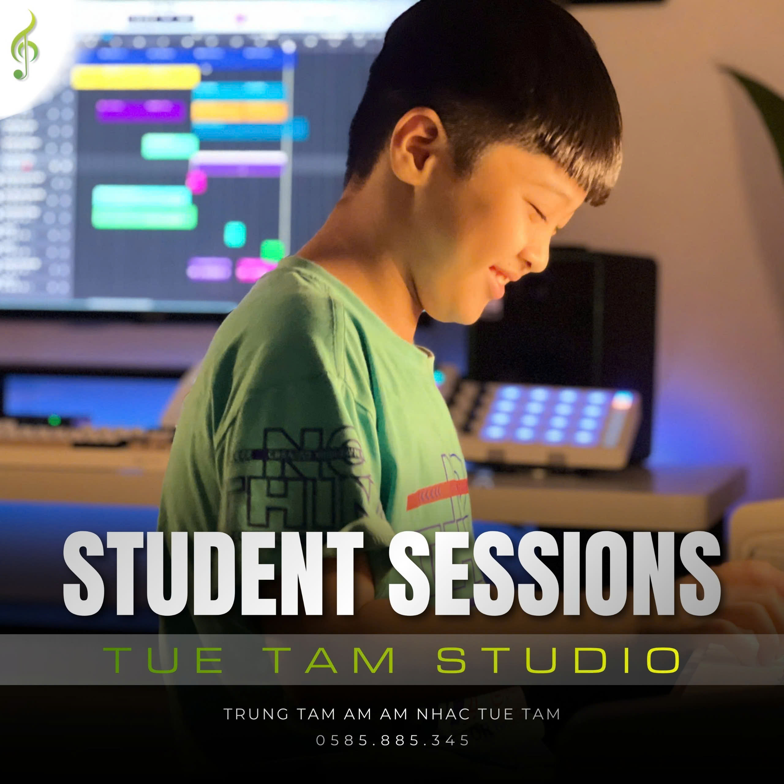 Studio thu âm tại Long An