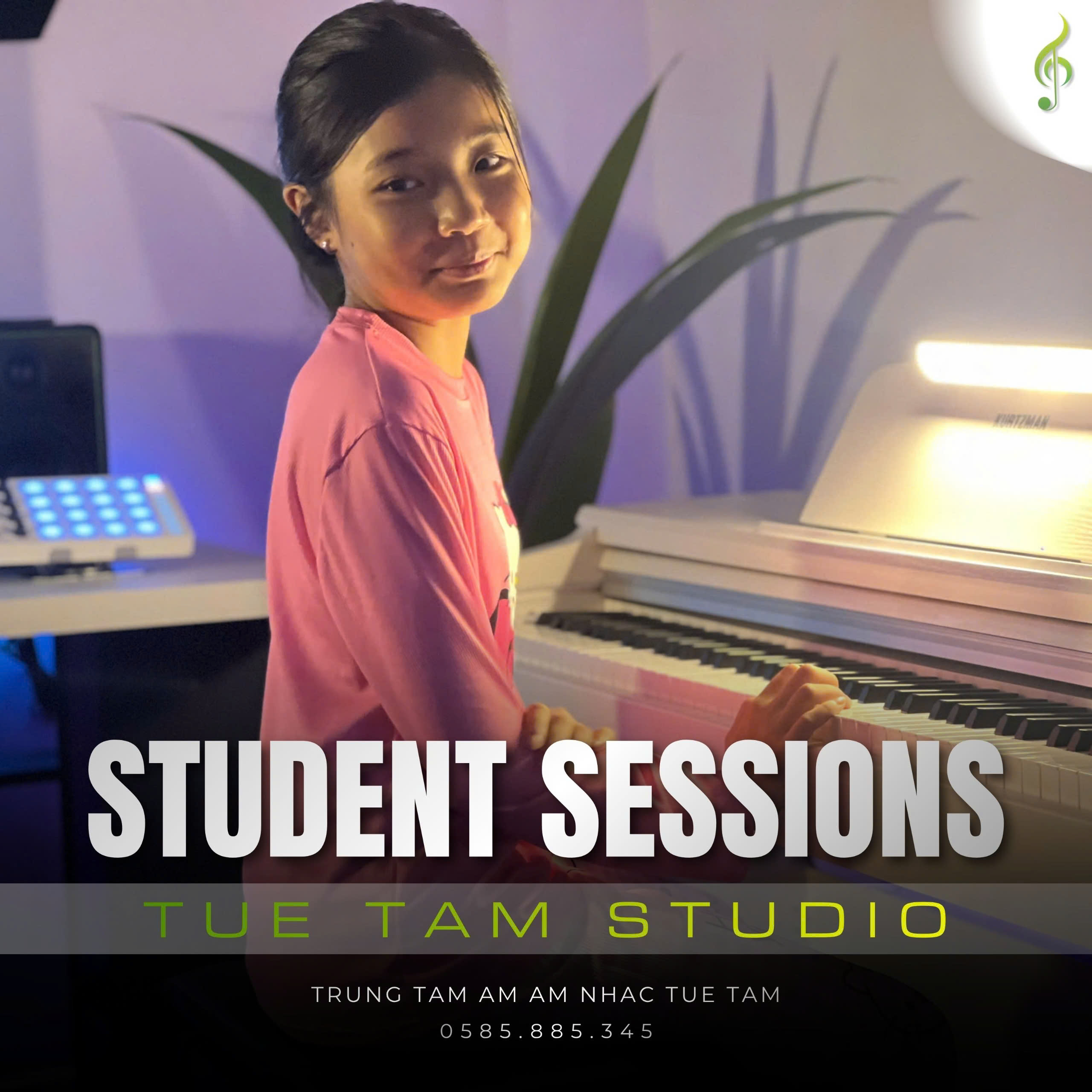 Studio thu âm và quay hình tại Long An