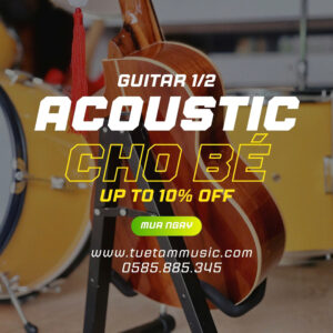 Đàn Guitar kích thước nhỏ cho bé