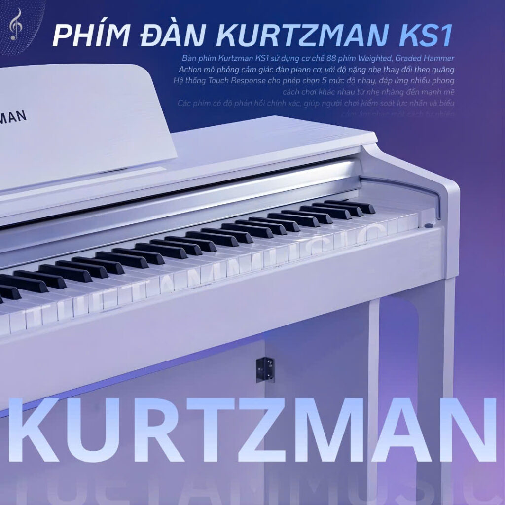 Piano Kurtzman KS1 chính hãng Tây Ninh