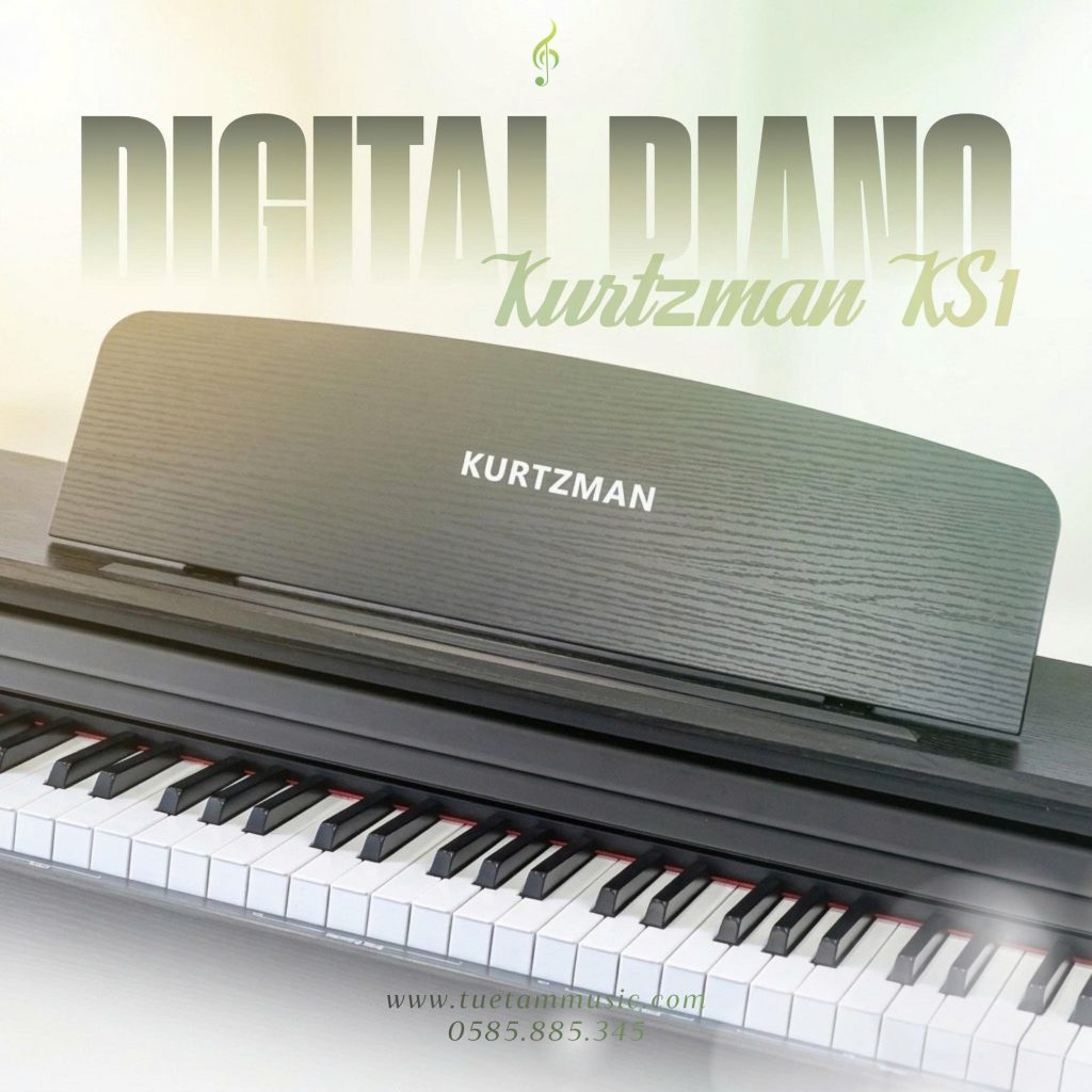 Piano Kurtzman KS1 màu đen