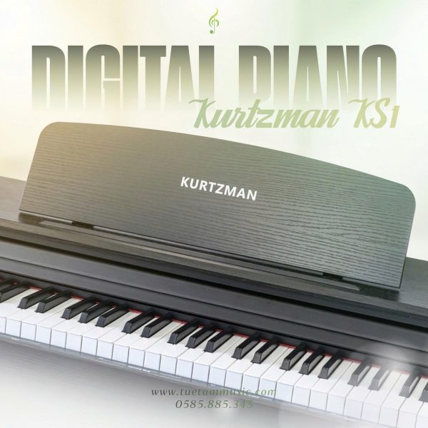 Piano Kurtzman KS1 màu đen