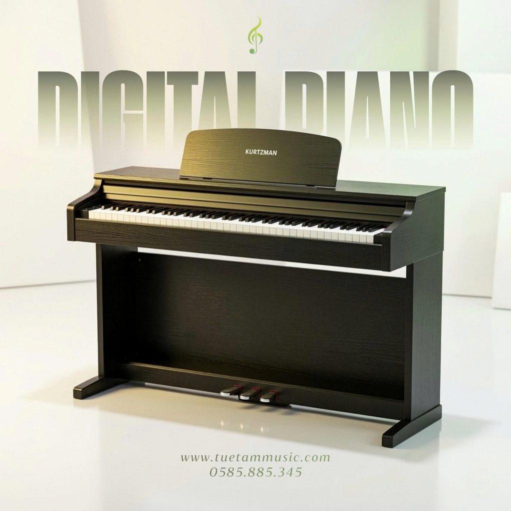 Piano Kurtzman KS1 màu đen