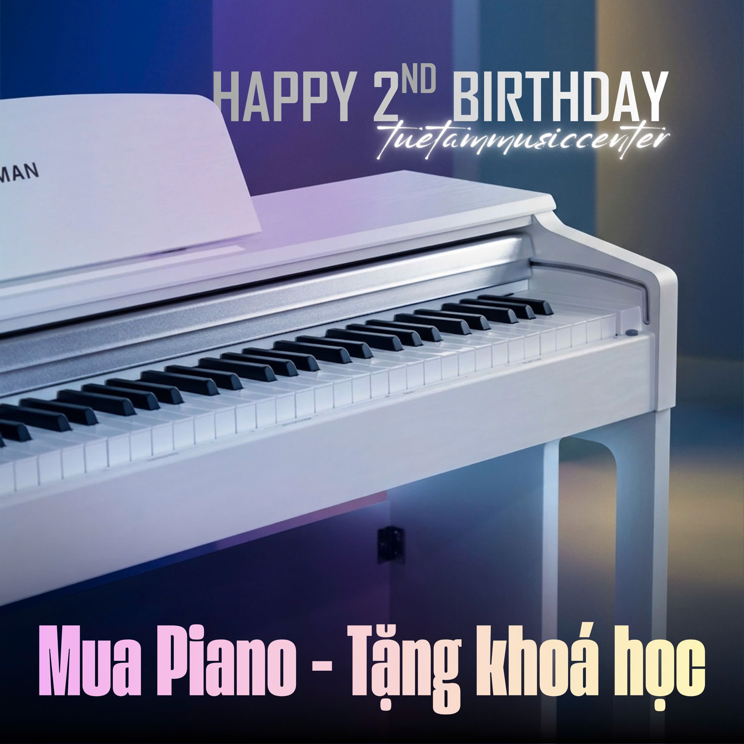 Trung tâm âm nhạc Tuệ Tâm tại Bến Lức