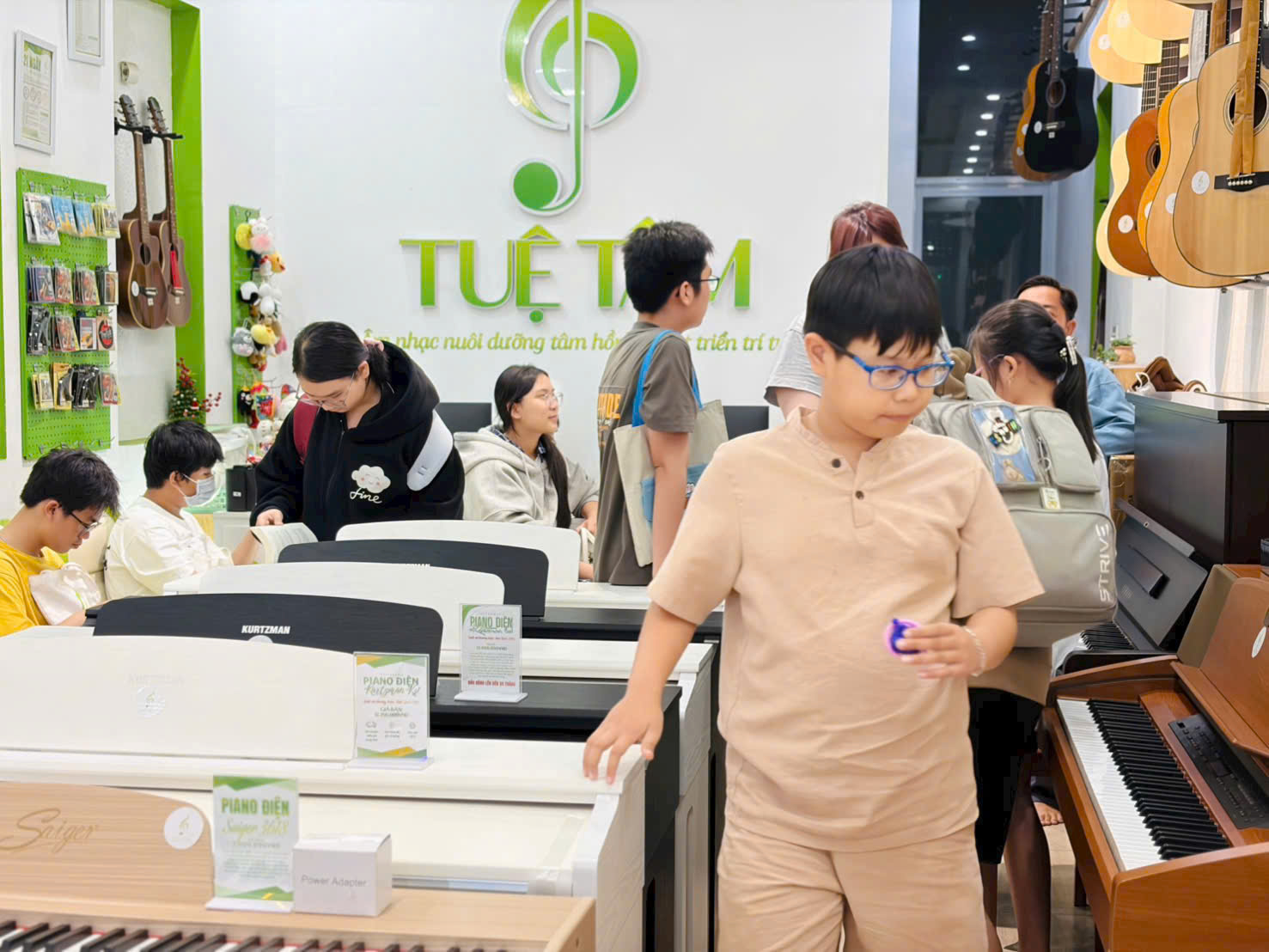 Lớp nhạc mùa hè ở Bến Lức
