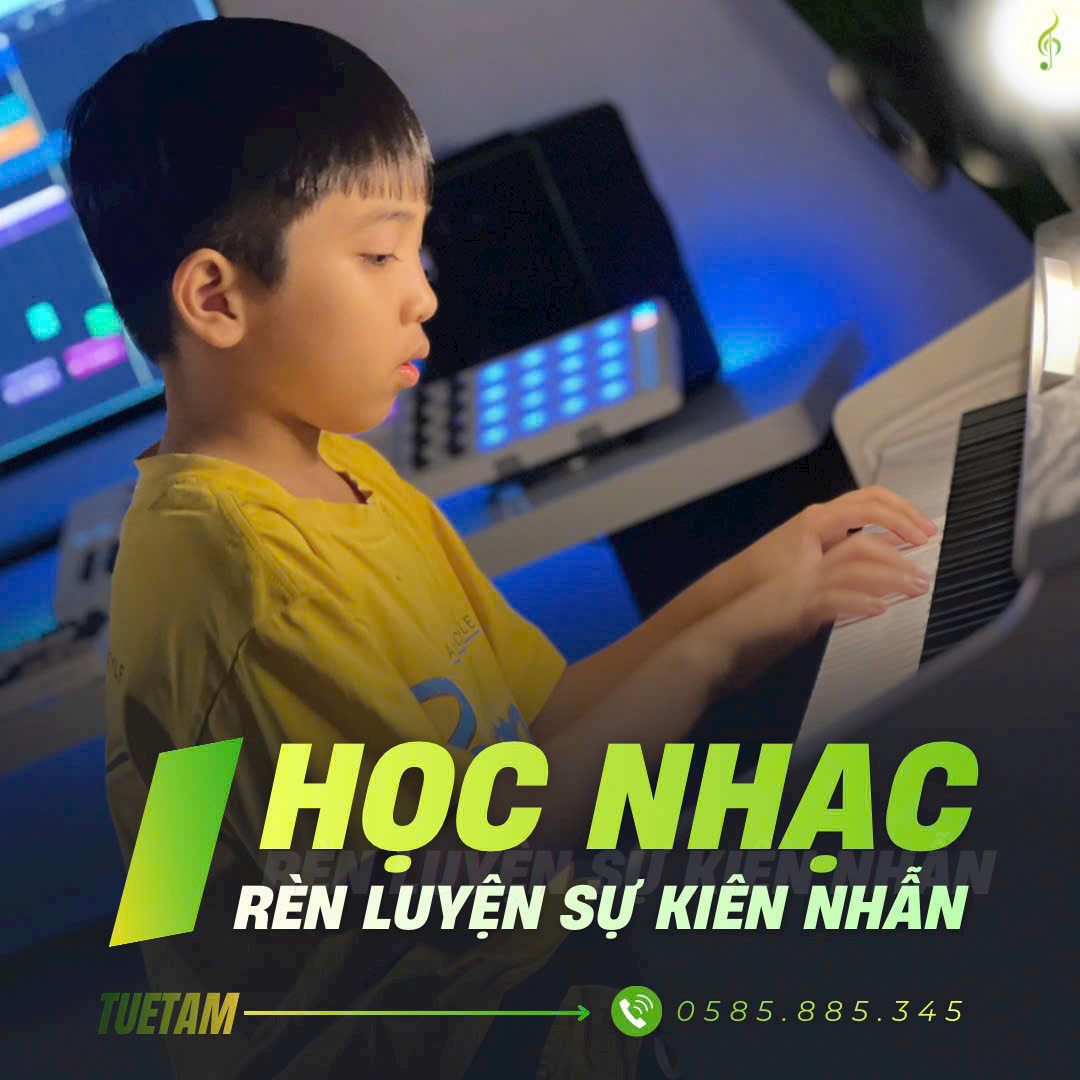 Lớp học piano hè cho bé Bến Lức