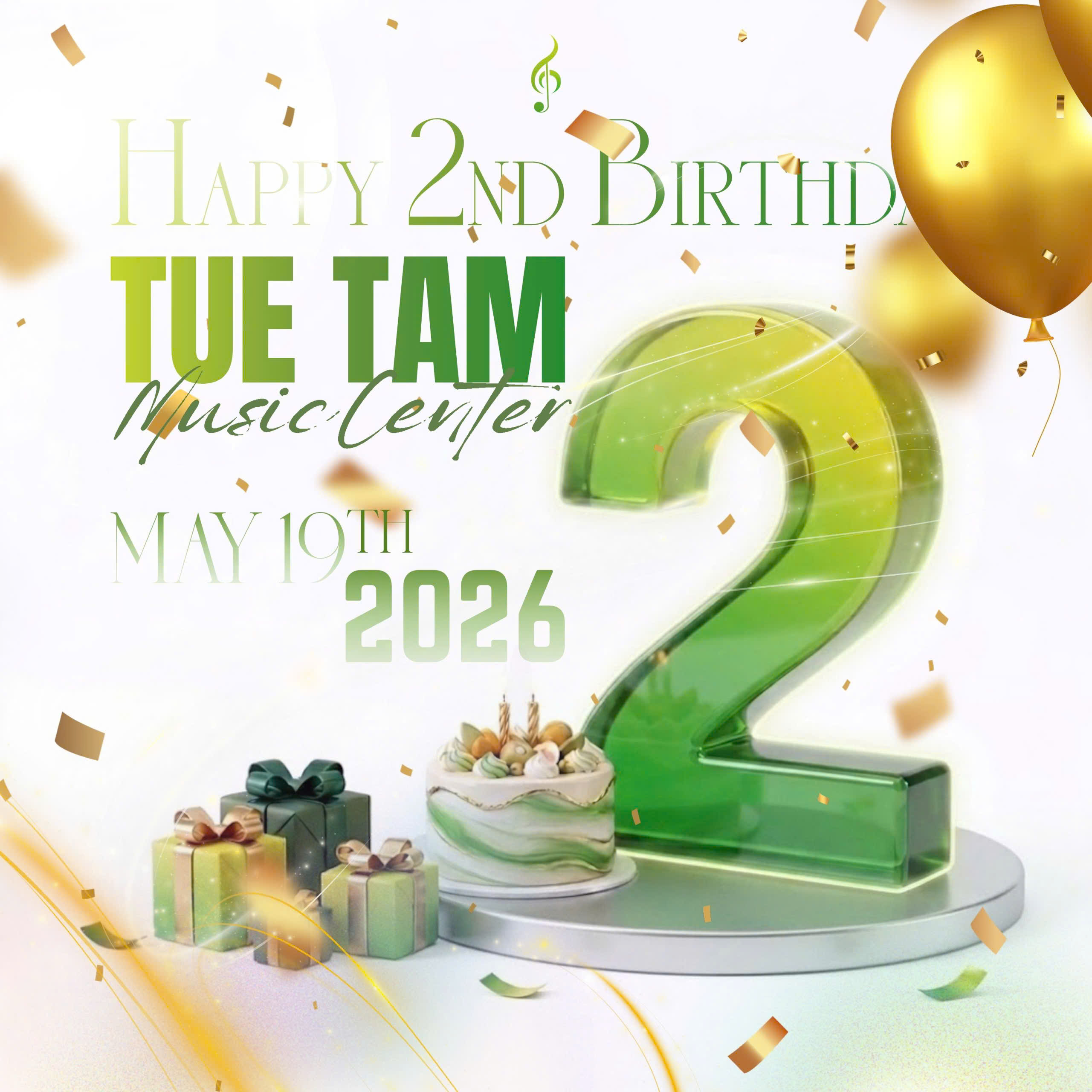 Trung tâm âm nhạc Tuệ Tâm tại Bến Lức