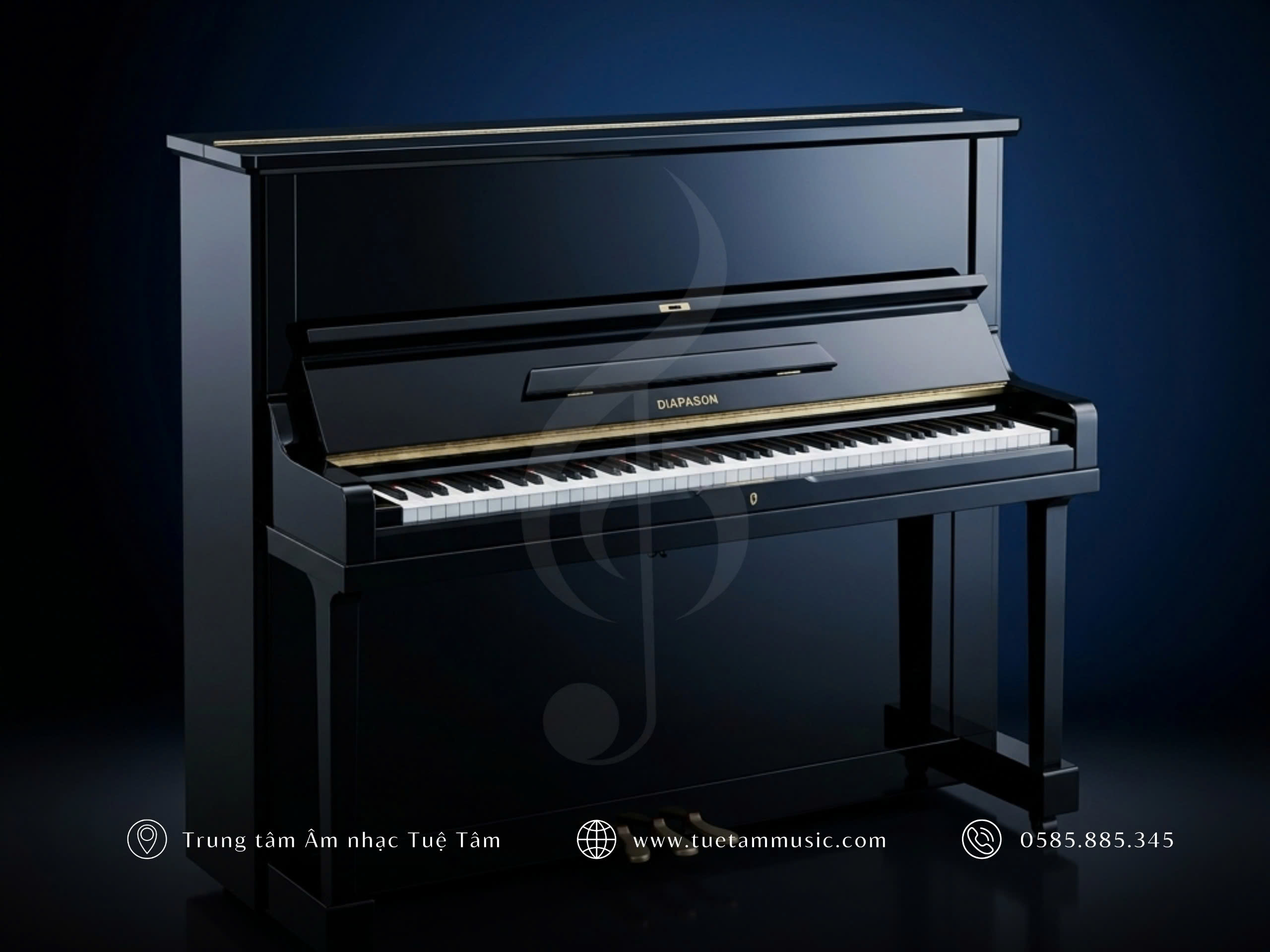 ĐÀN PIANO UPRIGHT DIAPASON NO.125