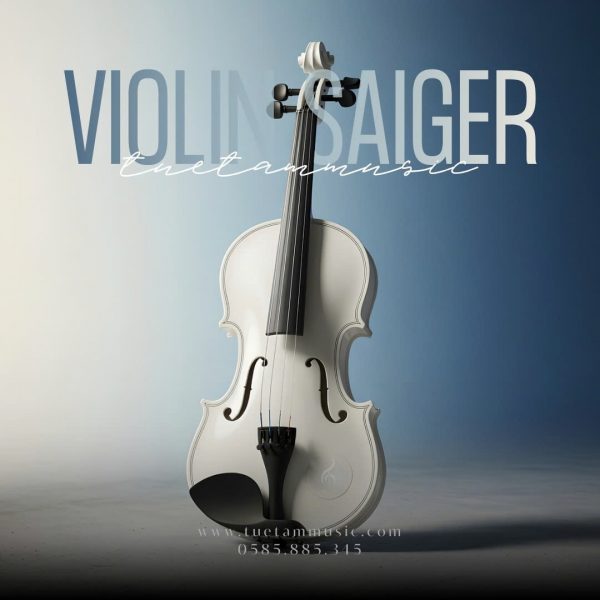 Đàn Violin Saiger V5 màu trắng