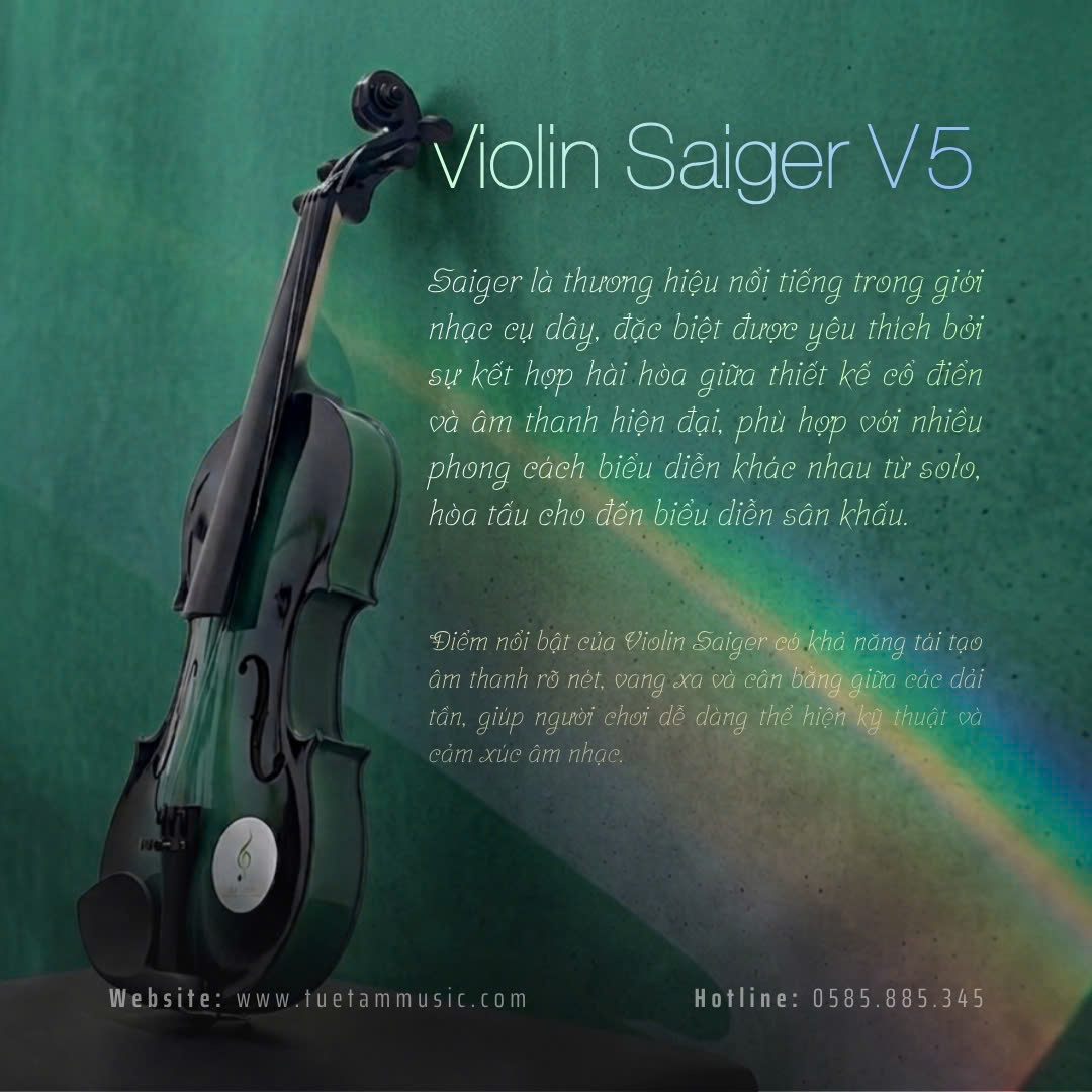 Đàn Violin nhiều màu