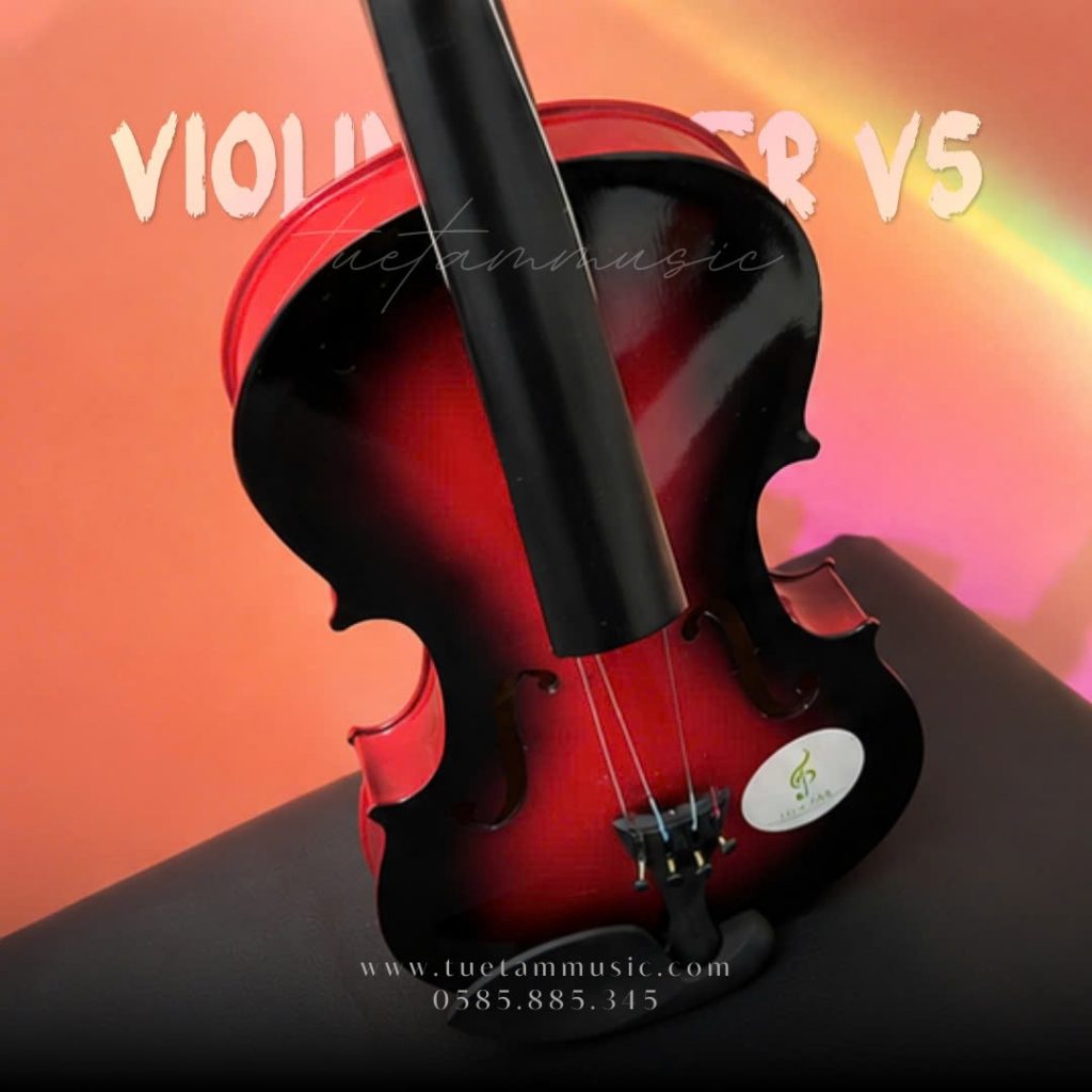 Đàn Violin Saiger V5 màu nâu đỏ